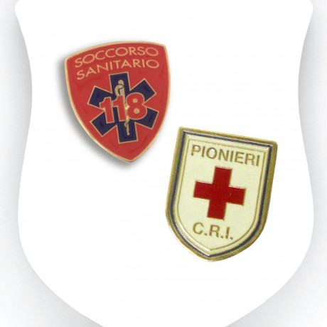 Spilla Della Croce Di Gerusalemme - Italia - Foto 8