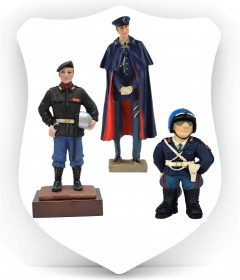 STATUINE E MODELLINI POLIZIA di STATO