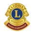 SPILLA "REGION CHAIRPERSON" LIONS INTERNATIONAL DORATA