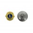SPILLA LIONS INTERNATIONAL CON MAGNETE DIAM. 16 MM 