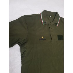 POLO ITALY MC VERDE 100% COTONE - ESERCITO ITALIANO