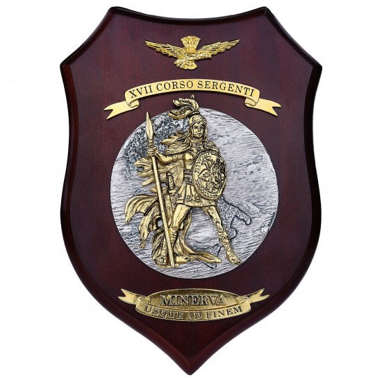 CREST AERONAUTICA MILITARE - SCUOLA SPECIALISTI XVII CORSO SERGENTI "MINERVA"