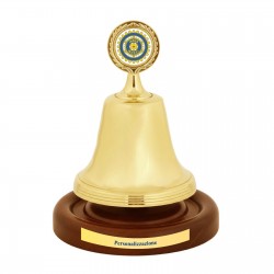 CAMPANA DA TAVOLO INNER WHEEL CON TARGHETTA PERSONALIZZABILE