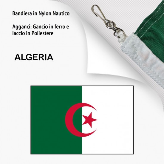 BANDIERA IN NYLON NAUTICO ALGERIA