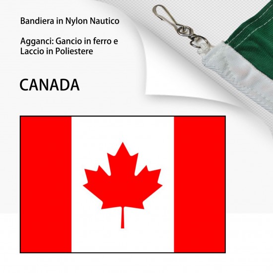 BANDIERA IN NYLON NAUTICO CANADA