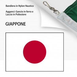 BANDIERA IN NYLON NAUTICO GIAPPONE