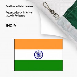 BANDIERA IN NYLON NAUTICO INDIA