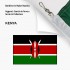 BANDIERA IN NYLON NAUTICO KENYA