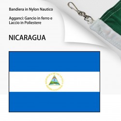 BANDIERA IN NYLON NAUTICO NICARAGUA