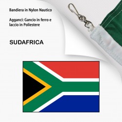 BANDIERA IN NYLON NAUTICO SUDAFRICA