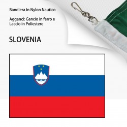 BANDIERA IN NYLON NAUTICO SLOVENIA