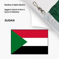 BANDIERA IN NYLON NAUTICO SUDAN