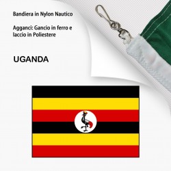 BANDIERA IN NYLON NAUTICO UGANDA