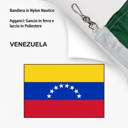 BANDIERA IN NYLON NAUTICO VENEZUELA