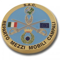 FERMACARTE ESERCITO ITALIANO - S.A.C. REPARTO MEZZI MOBILI CAMPALI