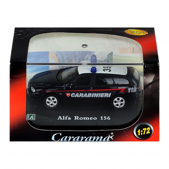 AUTOMOBILINA CARABINIERI ALFA 156 6cm