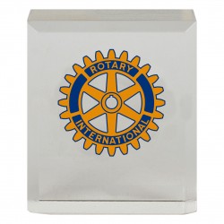 FERMACARTE IN CRISTALLO ROTARY CLUB INTERNATIONAL
