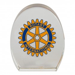 FERMACARTE IN CRISTALLO ROTARY CLUB INTERNATIONAL