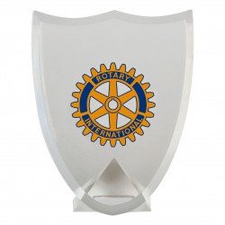 FERMACARTE IN CRISTALLO ROTARY CLUB INTERNATIONAL
