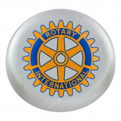 FERMACARTE IN CRISTALLO ROTARY CLUB INTERNATIONAL