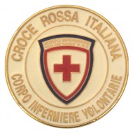 FERMACARTE CROCE ROSSA ITALIANA - C.R.I. CORPO INFERMIERE VOLONTARIE