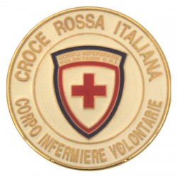 FERMACARTE CROCE ROSSA ITALIANA - C.R.I. CORPO INFERMIERE VOLONTARIE