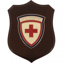 CREST CROCE ROSSA ITALIANA - CORPO INFERMIERE VOLONTARIE TIPO 1