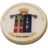 FERMACARTE ESERCITO ITALIANO - 21° REGGIMENTO GENIO GUASTATORI