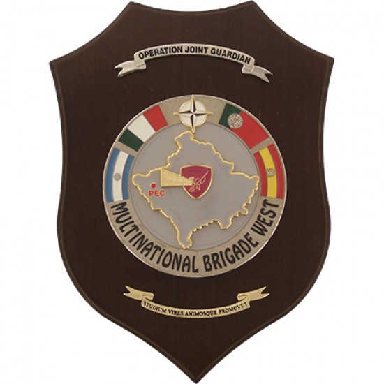 CREST E.I. - OPERATION JOINT GUARDIAN MULTINATIONAL BRIGADE WEST