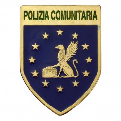 DISTINTIVO GUARDIA DI FINANZA - POLIZIA COMUNITARIA