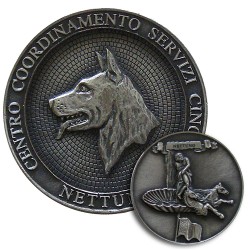 FERMACARTE CENTRO COORDINAMENTO SERVIZI CINOFILI NETTUNO