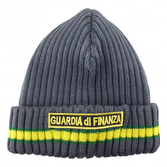 CAPPELLO GRIGIO IN LANA GUARDIA DI FINANZA