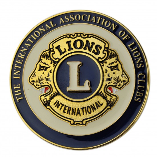 FERMACARTE CON PREGHIERA LIONS CLUB INTERNATIONAL