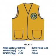 CASACCA GIALLA LIONS CLUB INTERNATIONAL 