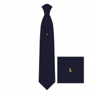 CRAVATTA CON LETTERA L  LIONS CLUB INTERNATIONAL