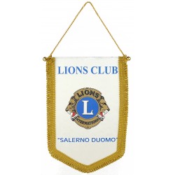 GAGLIARDETTO BIANCO LIONS CLUB SALERNO DUOMO