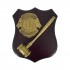 CREST CON MARTELLO E STEMMA DORATO LIONS CLUB INTERNATIONAL
