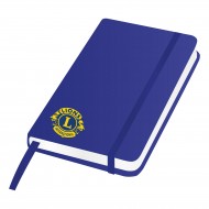 BLOCK NOTES PICCOLO BLU ROYAL CON LOGO LIONS CLUB INTERNATIONAL