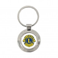 PORTACHIAVI TONDO LIONS CLUB INTERNATIONAL