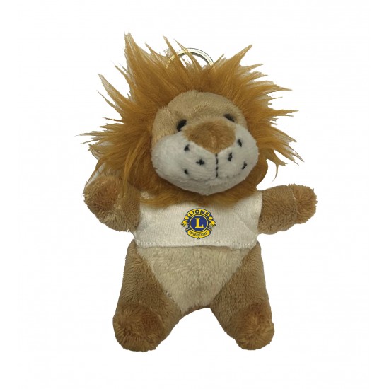 PORTACHIAVI DI PELUCHE LEONE LIONS CLUB INTERNATIONAL
