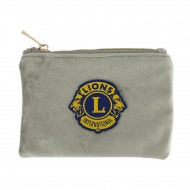 POCHETTE / NECESSAIRE BEIGE VELLUTO LIONS INTERNATIONAL