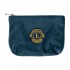 POCHETTE / NECESSAIRE VERDE PETROLIO VELLUTO LIONS INTERNATIONAL