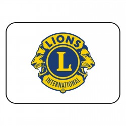 TAPPETINO PER MOUSE LOGO LIONS CLUB INTERNATIONAL