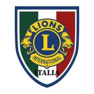 TOPPA RICAMATA SCUDETTO ITALIA LIONS CLUB INTERNATIONAL