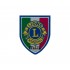 TOPPA RICAMATA SCUDETTO ITALIA LIONS CLUB INTERNATIONAL