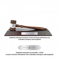 BASE CON MARTELLO LEO CLUB