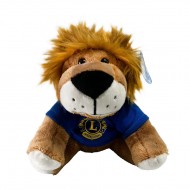 PELUCHE LEONE CON T-SHIRT LIONS CLUB INTERNATIONAL