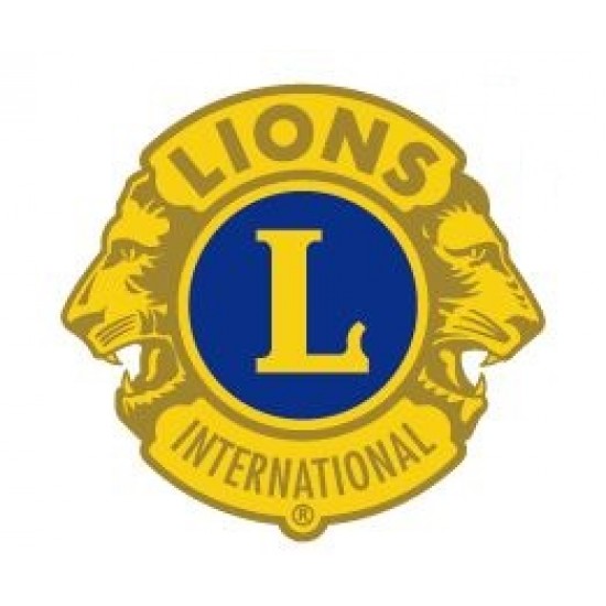 SPILLA LIONS INTERNATIONAL ORO diam. 16mm