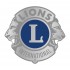 SPILLA LIONS INTERNATIONAL ARGENTATA DIAM. 4.5 MM