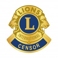 SPILLA "CENSOR" LIONS INTERNATIONAL DORATA